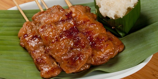 [66026] หมูปิ้งนมสด ซอสหวานเจี๊ยบ  (66026)